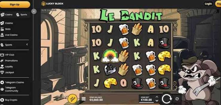 Opdag Spændingen ved Le Bandit Slot
