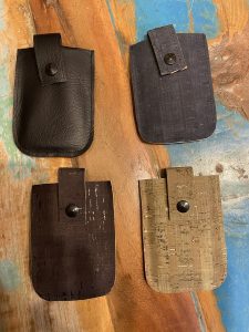 Cardholder cork and vinyl